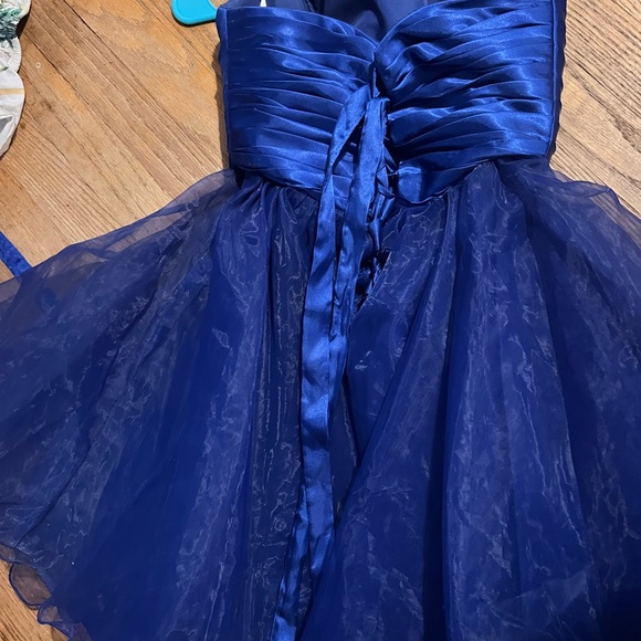 Blue dress only worn once - Picture 1 of 2